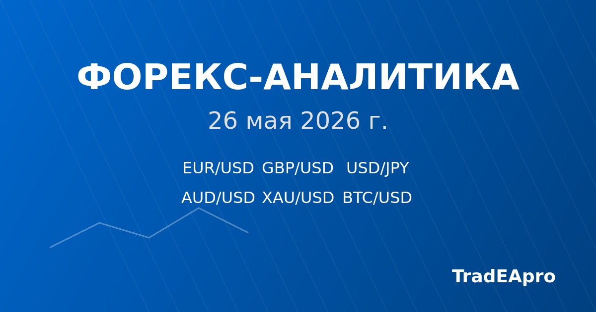 Обложка статьи: Форекс-аналитика на 26 мая 2026 года